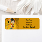 Gustav Klimt The Kiss Etiket (Insitu)