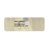 Gustav Klimt - The Kiss Etiket (Voorkant)