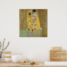 Gustav Klimt The Kiss Fijne Kunstposter