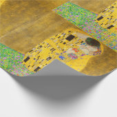 Gustav Klimt The Kiss Fine Art Cadeaupapier (Hoek)