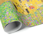 Gustav Klimt The Kiss Fine Art Cadeaupapier (Rol Hoek)