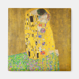 Gustav Klimt The Kiss Fine Art Magneet