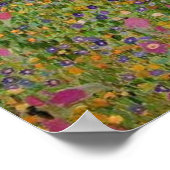 Gustav Klimt The Kiss Fine Art Poster (Hoek)