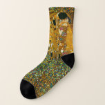 Gustav Klimt, The Kiss, Fine Art Socks Sokken<br><div class="desc">Gustav Klimt - De Kiss,  de fijne kunstsokken</div>