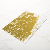 Gustav Klimt - The Kiss Folie Feestdagenkaart (Gedraaid)