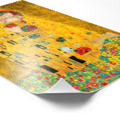 Gustav Klimt The Kiss Foto Afdruk (Hoek)