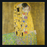 Gustav Klimt - The Kiss Foto Afdruk<br><div class="desc">The Kiss / Der Kuss - Gustav Klimt in 1907-1908</div>