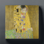 Gustav Klimt - The Kiss Fotoplaat<br><div class="desc">The Kiss / Der Kuss - Gustav Klimt in 1907-1908</div>