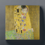Gustav Klimt - The Kiss Fotoplaat<br><div class="desc">The Kiss / Der Kuss - Gustav Klimt in 1907-1908</div>
