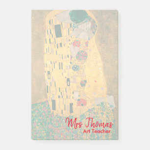 Gustav Klimt The Kiss Gepersonaliseerd na de intro Post-it® Notes