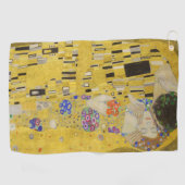 Gustav Klimt - The Kiss Golfhanddoek (Horizontaal)
