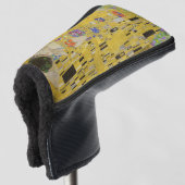 Gustav Klimt - The Kiss Golfheadcover (3/4 voorkant)