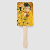 Gustav Klimt The Kiss Handwaaier (Achterkant)
