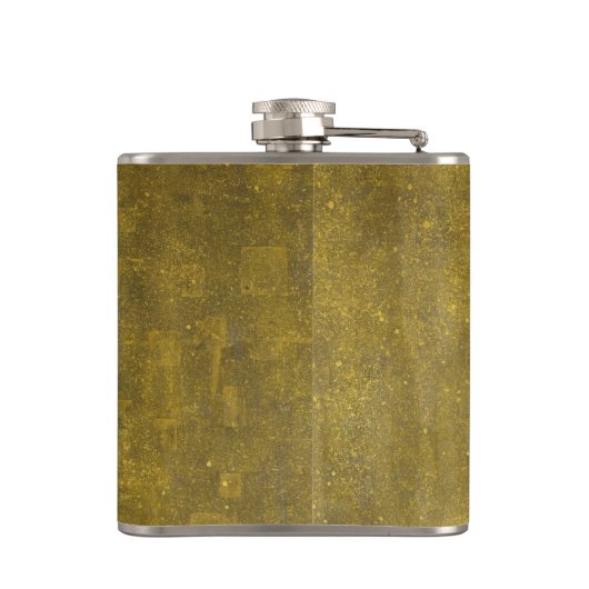 Gustav Klimt - The Kiss Heupfles (Achterkant)