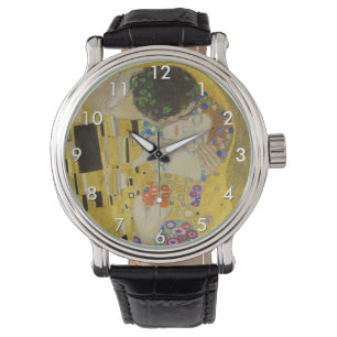 Gustav Klimt - The Kiss Horloge