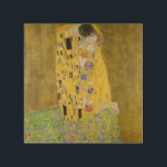 Gustav Klimt - The Kiss Hout Afdruk<br><div class="desc">The Kiss / Der Kuss - Gustav Klimt in 1907-1908</div>