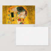 Gustav Klimt The Kiss Informatiekaartje (Voorkant / Achterkant)