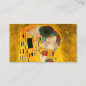 Gustav Klimt The Kiss Informatiekaartje (Voorkant)