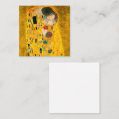 Gustav Klimt The Kiss Informatiekaartje (Voorkant / Achterkant)