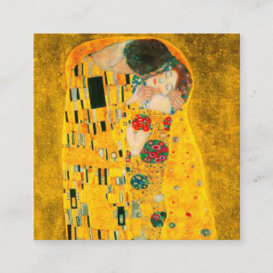 Gustav Klimt The Kiss Informatiekaartje