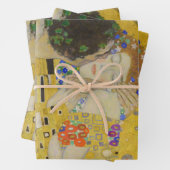 Gustav Klimt - The Kiss Inpakpapier Vel (In situ)