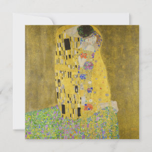 Gustav Klimt - The Kiss Kaart