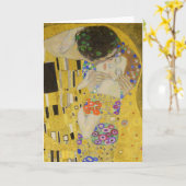 Gustav Klimt - The Kiss Kaart (Gele Bloem)