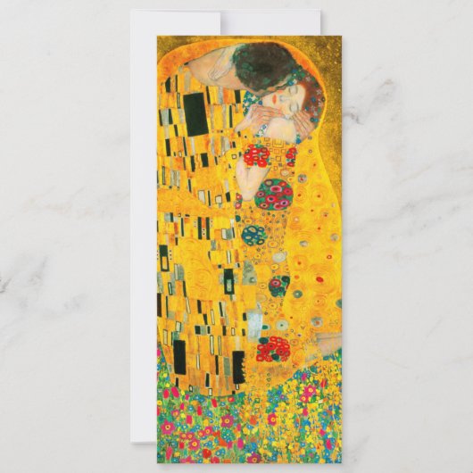 Gustav Klimt The Kiss Kaart (Voorkant)