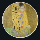 Gustav Klimt - The Kiss Keramische Knop<br><div class="desc">The Kiss / Der Kuss - Gustav Klimt in 1907-1908</div>