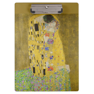 Gustav Klimt - The Kiss Klembord