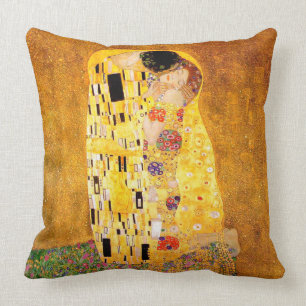 Gustav Klimt "The Kiss" Kussen