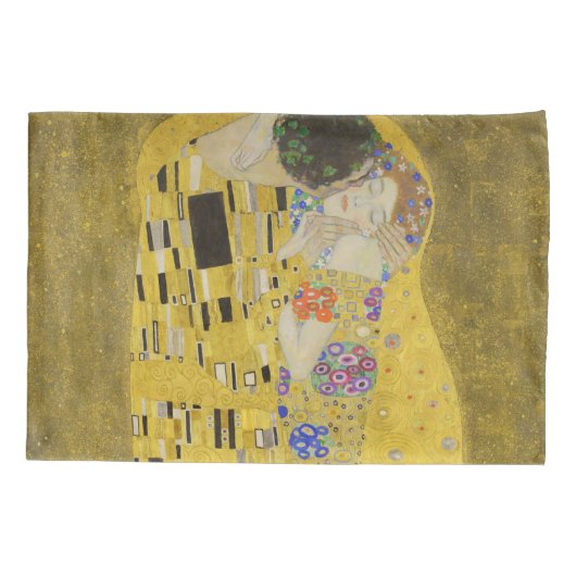 Gustav Klimt - The Kiss Kussensloop (Achterkant)