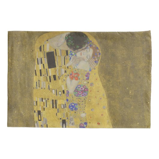 Gustav Klimt The Kiss Kussensloop (Achterkant)