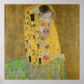 Gustav Klimt – The Kiss – Le Baiser Poster (Voorkant)