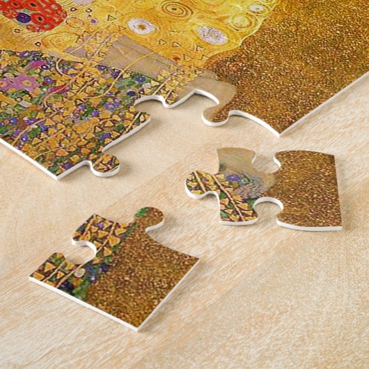 Gustav Klimt "The Kiss" Legpuzzel (Zijkant)