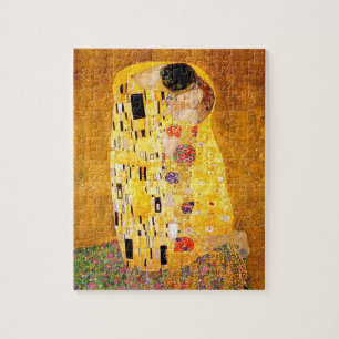 Gustav Klimt "The Kiss" Legpuzzel