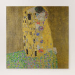Gustav Klimt The Kiss Legpuzzel<br><div class="desc">De Kus is het meest iconische en beroemde schilderij van Gustav Klimt. Het is een prachtig gouden schilderij van een paar diep verliefd op het delen van een romantisch moment van een gepassioneerde kus. Profiteer van uw hoogwaardige cadeauideeën en geweldige producten met dit prachtige meesterwerk. Bekijk onze winkel voor meer...</div>