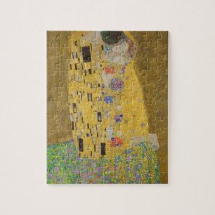Gustav Klimt "The Kiss" Legpuzzel