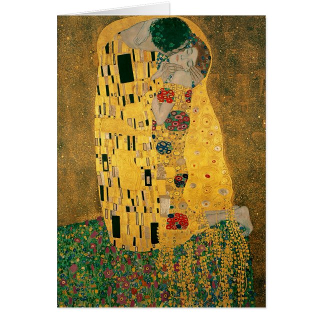 Gustav Klimt The Kiss (Lovers) GalleryHD  (Voorkant)