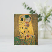 Gustav Klimt The Kiss (Lovers) GalleryHD Briefkaart (Staand voorkant)