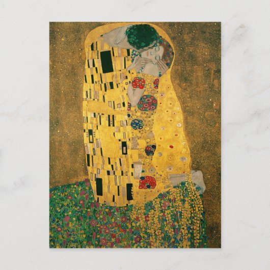 Gustav Klimt The Kiss (Lovers) GalleryHD Briefkaart (Voorkant)