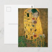 Gustav Klimt The Kiss (Lovers) GalleryHD   Briefkaart (Voorkant / Achterkant)