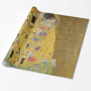 Gustav Klimt The Kiss (Lovers) GalleryHD Cadeaupapier