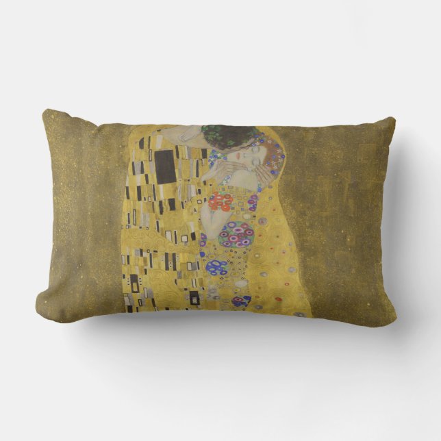 Gustav Klimt The Kiss (Lovers) GalleryHD  Kussen (Voorkant)