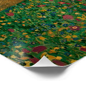 Gustav Klimt The Kiss (Lovers) GalleryHD  Poster (Hoek)