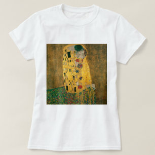 Gustav Klimt The Kiss (Lovers) GalleryHD Vintage T-shirt
