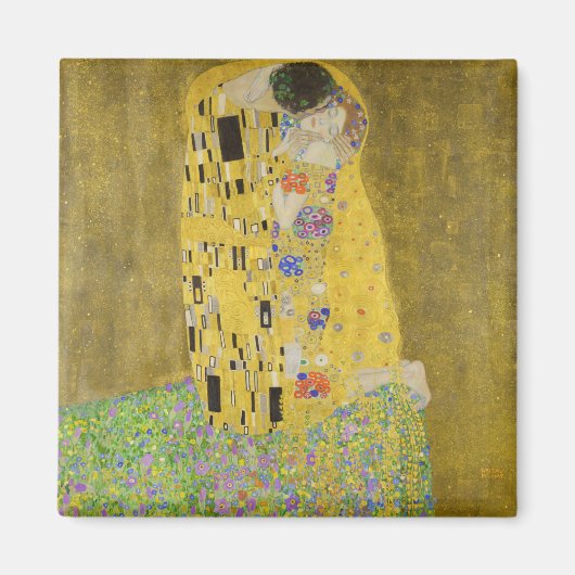 Gustav Klimt - The Kiss Magneet (Voorkant)