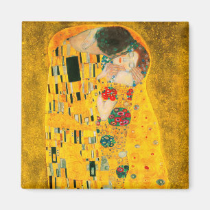 Gustav Klimt The Kiss Magneet