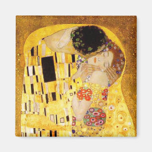 Gustav Klimt The Kiss Magneet