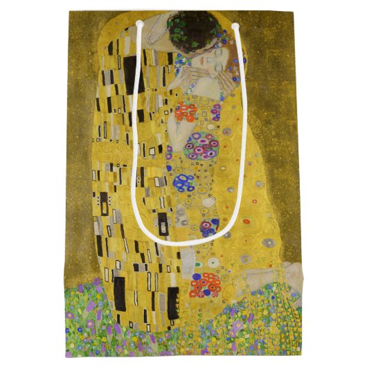 Gustav Klimt - The Kiss Medium Cadeauzakje (Achterkant)